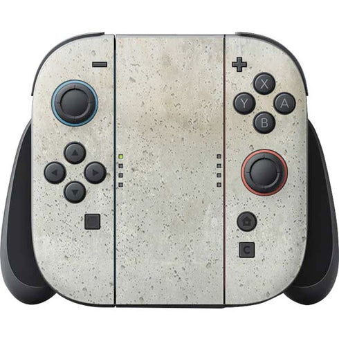 Natural White Concrete Nintendo Skins