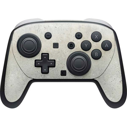 Natural White Concrete Nintendo Skins