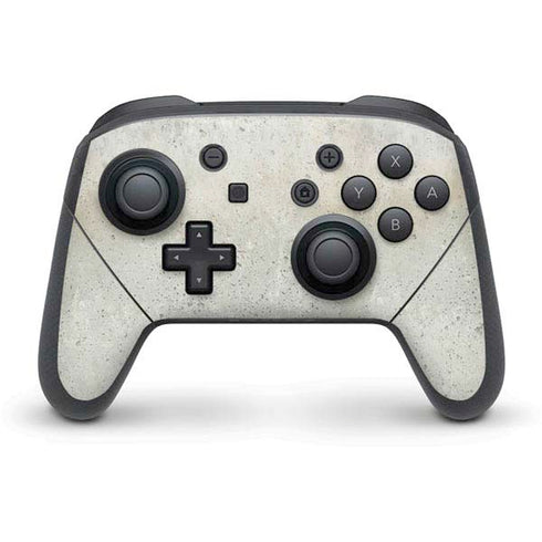 Natural White Concrete Nintendo Skins
