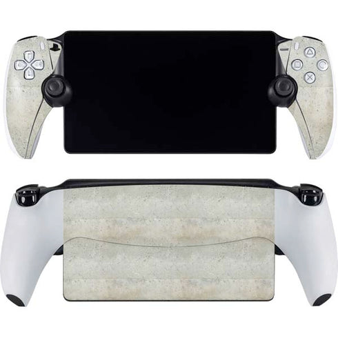 Natural White Concrete PlayStation Portal Remote Player Skin
