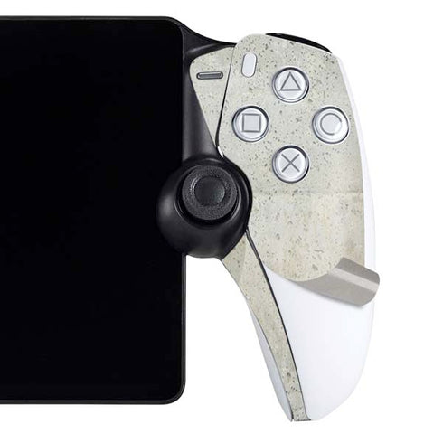 Natural White Concrete PlayStation Portal Remote Player Skin