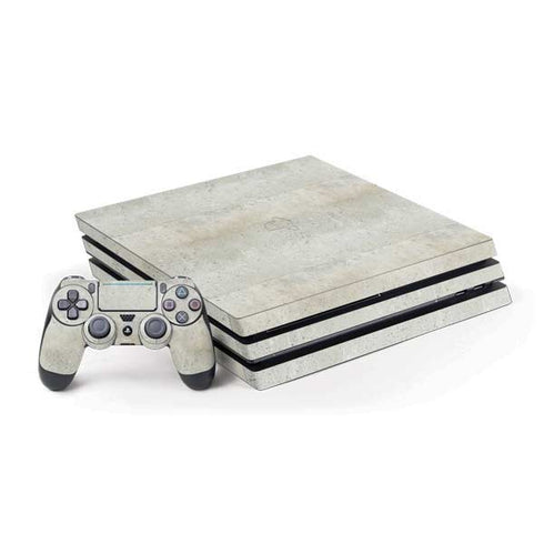 Natural White Concrete PlayStation PS4 Skins