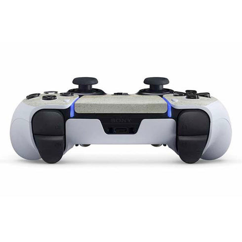 Natural White Concrete PS5 DualSense Edge Pro Controller Skin