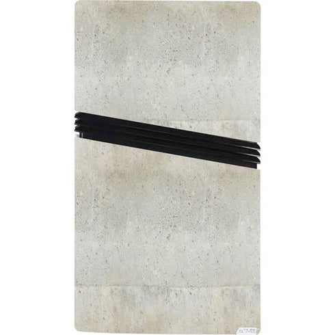 Natural White Concrete PS5 Pro Console Skin
