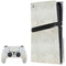 Natural White Concrete PS5 Pro Disk Bundle Skin