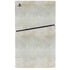 Natural White Concrete PS5 Slim Digital Edition Console Skin