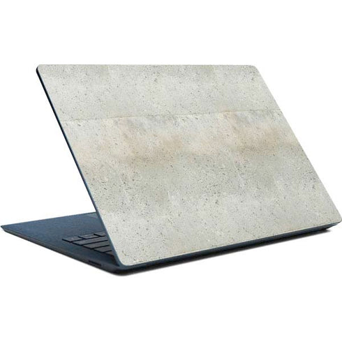 Natural White Concrete Surface Laptop Skin