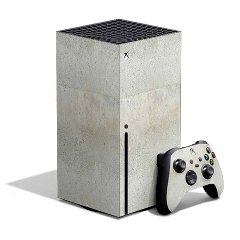 Natural White Concrete Xbox Series X Skins