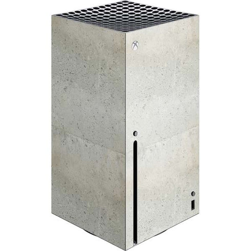 Natural White Concrete Xbox Series X Skins
