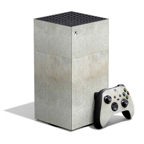 Natural White Concrete XBox Series X Digital Edition Bundle Skin