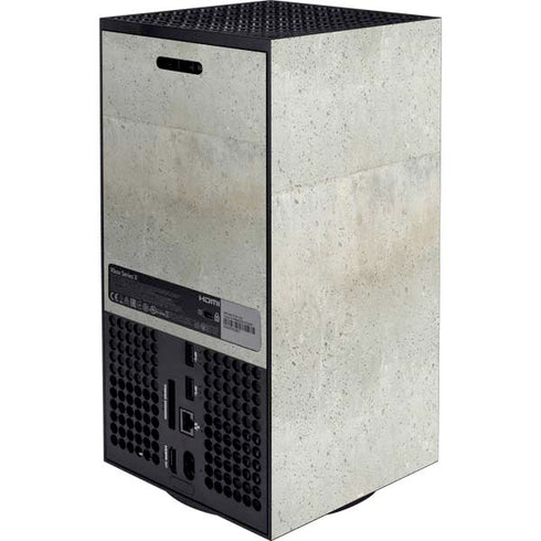 Natural White Concrete XBox Series X Digital Edition Bundle Skin