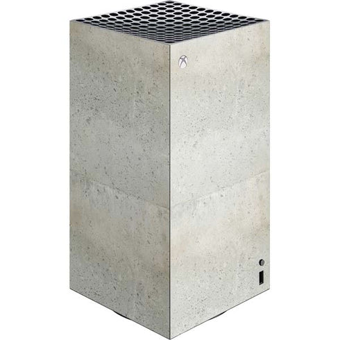Natural White Concrete Xbox Series X Skins