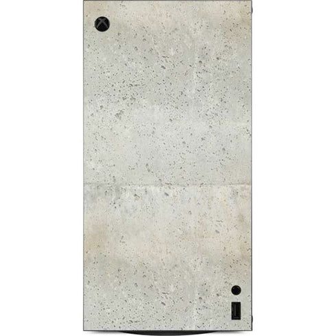 Natural White Concrete XBox Series X Digital Edition Console Skin