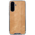 Natural Wood Galaxy A36 5G Clear Case