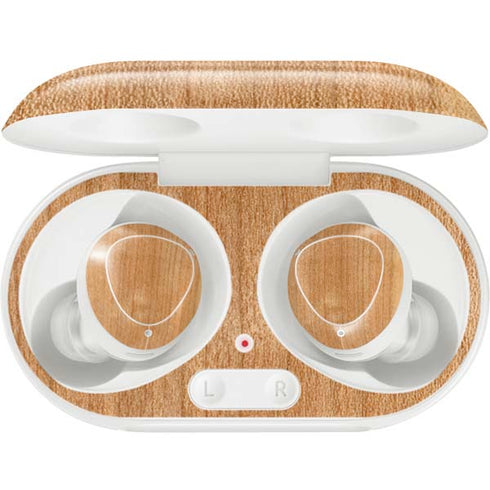 Natural Wood Galaxy Buds Plus Skin