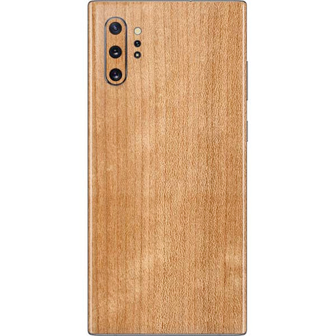 Natural Wood Galaxy Note 10 Plus Skin