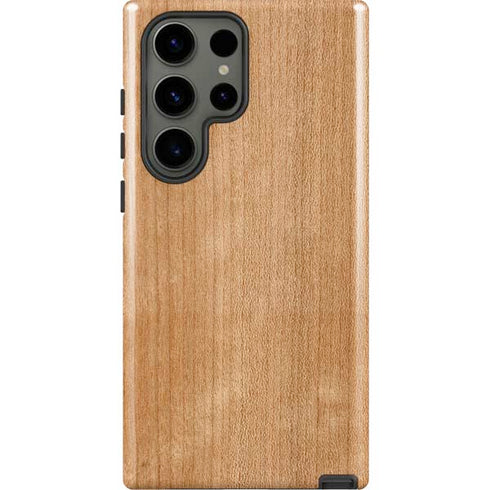 Natural Wood Galaxy S23 Ultra Pro Case