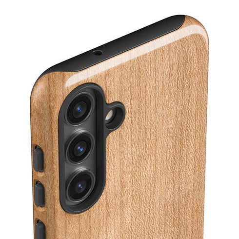 Natural Wood Galaxy S25 Impact Case