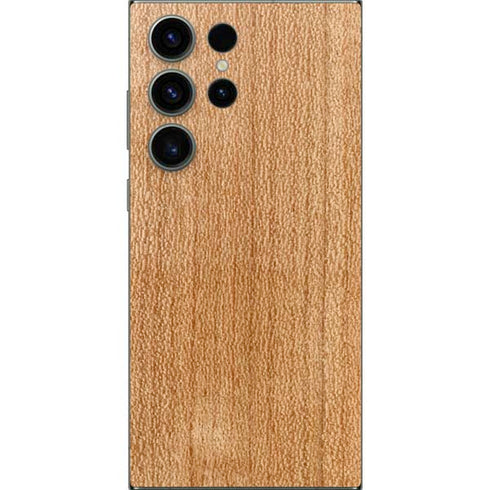 Natural Wood Galaxy S24 Ultra Skin
