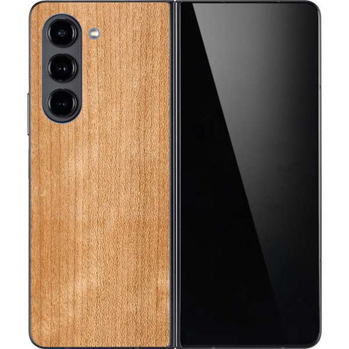 Natural Wood Galaxy Z Fold5 5G Skin