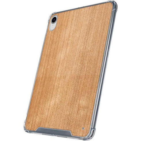Natural Wood iPad 11th Gen (2025) Clear Case