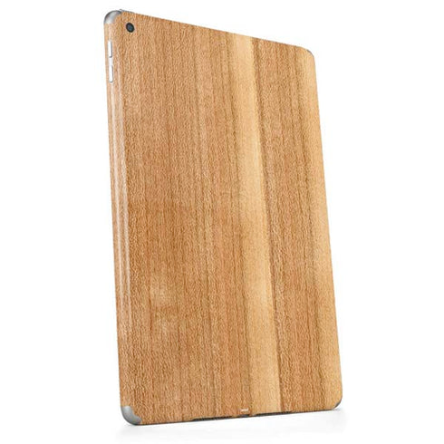 Natural Wood Apple iPad Skin