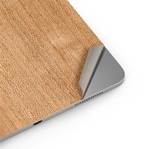 Natural Wood Apple iPad Air Skin