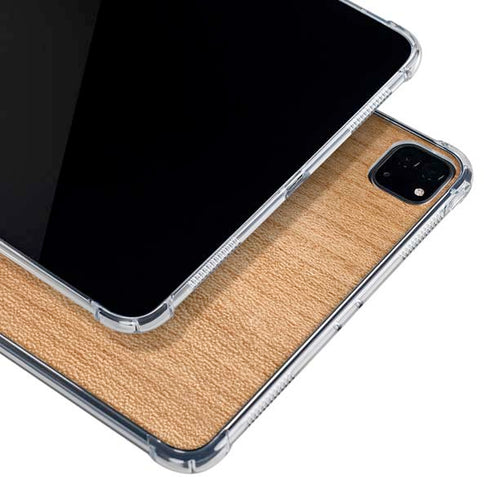 Natural Wood iPad Pro 11in (2024) Clear Case