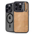 Natural Wood iPhone 13 Pro Max Kickstand Case