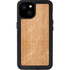 Natural Wood iPhone 15 Plus Waterproof Case