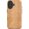 Natural Wood iPhone 16 Impact Case