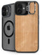 Natural Wood iPhone 16 Kickstand Case