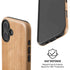 Natural Wood iPhone 16 Plus Magsafe Impact Case