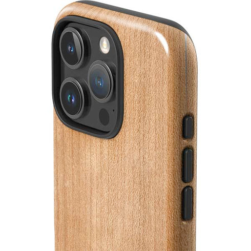 Natural Wood iPhone 16 Pro Impact Case