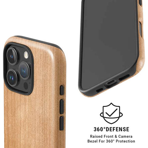 Natural Wood iPhone 16 Pro Max Magsafe Impact Case