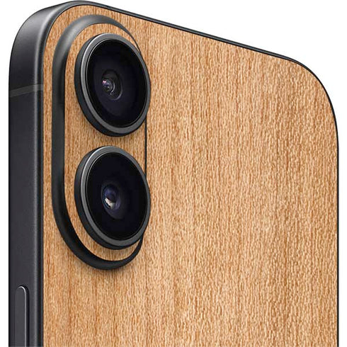 Natural Wood iPhone 16 Skin