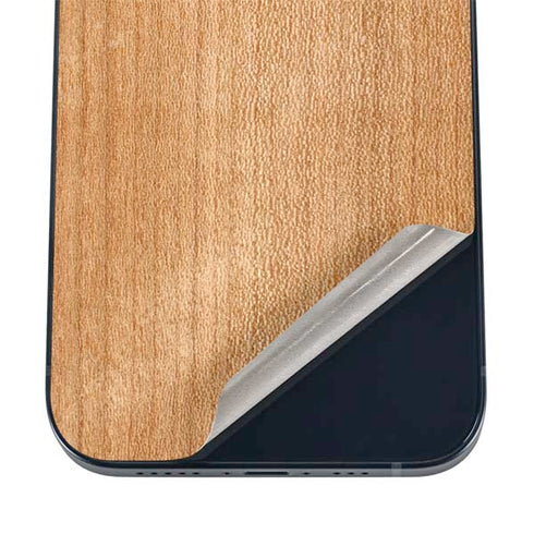 Natural Wood iPhone 16 Skin