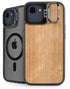 Natural Wood iPhone 16e Kickstand Case