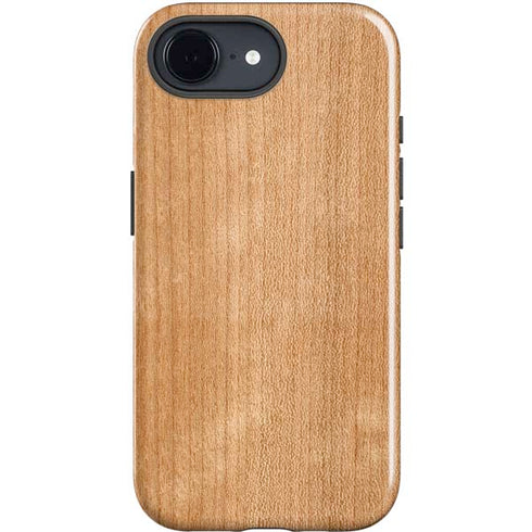 Natural Wood iPhone 16e Impact Case
