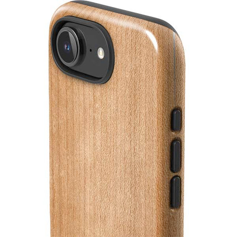 Natural Wood iPhone 16e Impact Case
