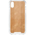 Natural Wood iPhone XS Clear Case