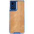 Natural Wood Moto G Play 4G (2024) Clear Case