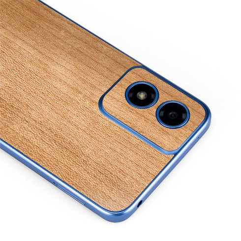 Natural Wood Moto G Play 4G (2024) Skin