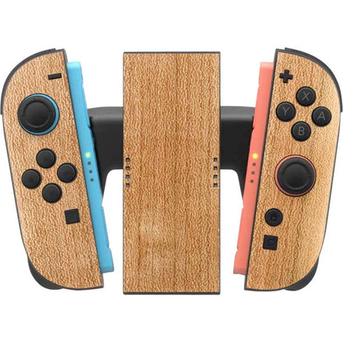 Natural Wood Nintendo Switch 2 (2025) Joy-Con Controller Skin