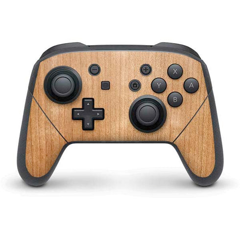 Natural Wood Nintendo Skins