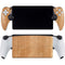 Natural Wood PlayStation Portal Remote Player Skin
