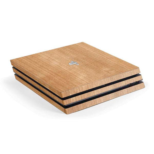 Natural Wood PlayStation PS4 Skins