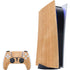 Natural Wood PlayStation PS5 Skins