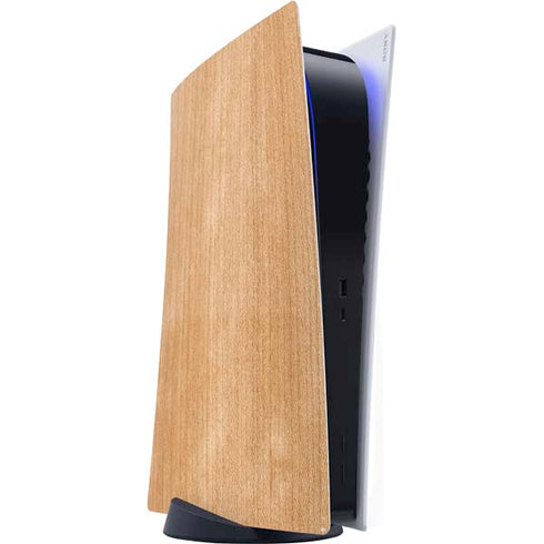 Natural Wood PlayStation PS5 Skins