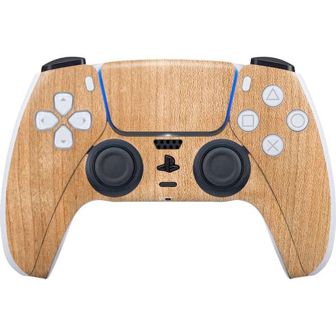 Natural Wood PlayStation PS5 Skins
